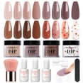 thumbnail image 1 of Kit de empolvos para uñas AZUREBEAUTY Floral Starter con flores secas, 1 of 7