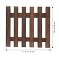 thumbnail image 4 of STRANDCHIC 1 Set Balcony Planter Ladder Wall Plants Pot Holder Coffee Wood Minimalist Style, 4 of 4