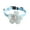 Blue, variant on DOPI Adjustable Pet Collar with Bell Faux Suede Show Off Personality Dog Necklace for Puppy