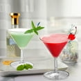 thumbnail image 4 of 12Pcs Martini Cocktail Glasses,Plastic Party Champagne Cups,Perfect for Outdoor Parties,Weddings,Picnics,Stackable,Reusable, 4 of 5