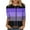 Purple, variant on Otntypg Trendy 3/4 Sleeve Tops for Women Dressy Casual Summer Striped Color Block Printed Crewneck T-Shirts Loose Fit Basic Tunic Blouse Army Green L