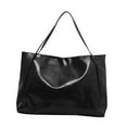 thumbnail image 3 of fenteer Women Shoulder Bag Casual Travel Shoulder Bag Handbag for Work Travel Street Black, 3 of 8