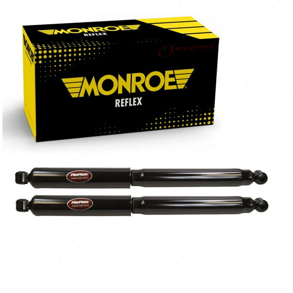 2 pc Rear Shock Absorbers compatible with Ford F-150 2014