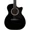 Black, variant on O100CE Auditorium Acoustic-Electric Guitar -