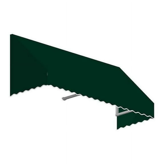 Awntech RF22-US-4F 4.38 ft. San Francisco Window & Entry Awning, Forest Green - 31 x 24 in.