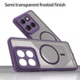thumbnail image 5 of Feishell Designed for Motorola Edge (2025) Magnetic Case,[Compatible with MagSafe] [Military Grade Drop Protection] Slim Translucent Matte Shockproof with Anti-Fingerprint Phone Case,Purple, 5 of 7