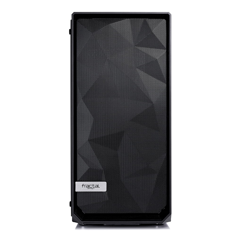 Fractal Design Meshify C - Dark TG FD-CA-MESH-C-BKO-TG Black ATX Mid Tower Computer Case ATX Power Supply