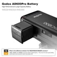 thumbnail image 2 of Batería Godox WB29B 14,4 V/2980 mAh/42,9 Wh para AD200/AD200Pro, 2 of 8