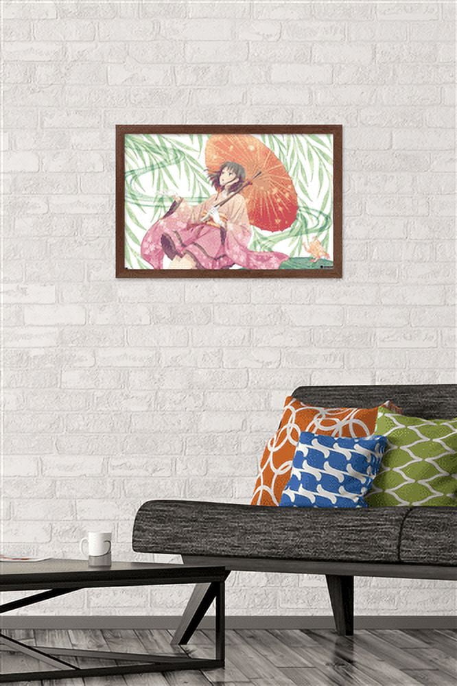 Fruits Basket - Kagura Soma Wall Poster, 14.725" x 22.375" Framed