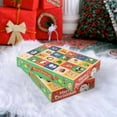 thumbnail image 5 of 10 Pieces 24-Gird Advent Calendar Boxes DIY Empty Boxes for Christmas 24-Day Countdown Candy Wrapping Boxes for Holiday Christmas Party Favors for Kids Adults Family Friends, 5 of 7