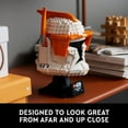 thumbnail image 5 of Open Box LEGO Star Wars Clone Commander Cody Helmet 75350 Collectible Building Set - Featuring Details, Office Decor Display Model for Adults, The Clone Wars Collection Memorabilia and Gift Idea, 5 of 8