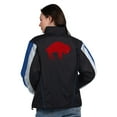 thumbnail image 2 of Women's Starter Black/Royal Buffalo Bills Thursday Night Gridiron Half-Zip Jacket, 2 of 2