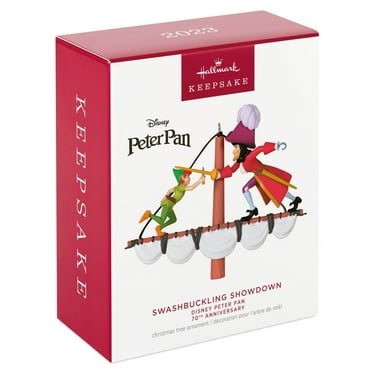 Hallmark 2023 Keepsake Peter Pan Swashbuckling Showdown Christmas Ornament New