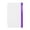 Purple, variant on CSSJKYJ A6 Binder Pocket 6-Hole Budget Cash Envelopes Multicolor Zipper Money Organizer for Cash Stuffing, Waterproof PVC A6 Planner Inserts Binder Pouches(White)