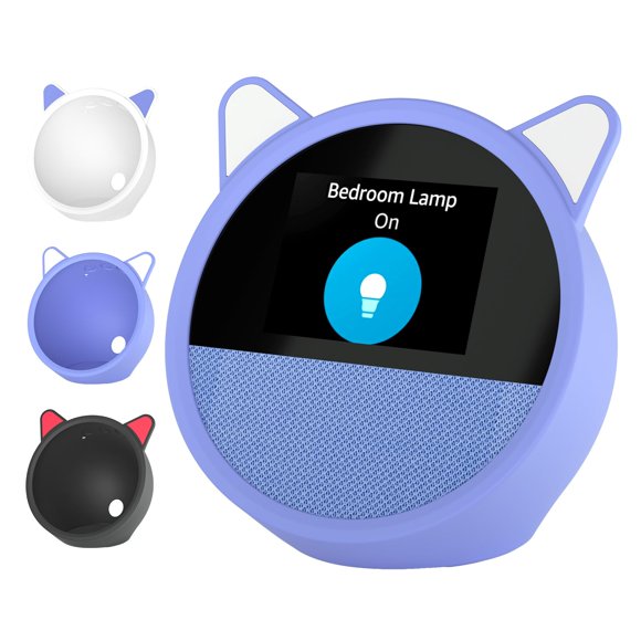Funda de silicona Liboer para Echo Spot, resistente al agua
