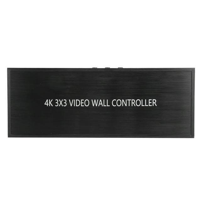 Controlador De Pared De Vídeo3x3 Con 9 Salidas, Compatible Con Pantalla De Empalme De TV, Entrada De 3840x2160P 60HZ, Salida De 1920x1080P