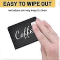 thumbnail image 4 of Mini Chalkboards Signs With Liquid Chalk Marker, Small Wooden Chalkboard Labels With Support Easels, Place Cards -sz.10895, 4 of 5
