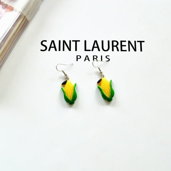 MRLESS 1 Pair Cute Resin Dangle Earrings for Women, Design, Fun Statement Jewelry Accessories, Adorable and Trendy Earrings