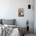 thumbnail image 2 of ZHONGYUTONG Cotton Flower Canvas Wall Art Rustic Vintage Cotton Painting Farmhouse Floral Picture Print for Bedroom Decor Framed (12.00" x 18.00"), 2 of 5