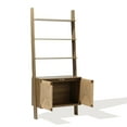 thumbnail image 6 of LuxenHome 4-Shelf Etagere Bookcase with 2-Door Cabinet Storage, 6 of 8