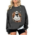thumbnail image 2 of Black*Friday Chaoheng Hoodies Y2k Women's Spooky Graphic Oversized Sweatshirt,Long Sleeve Crewneck Fall Fashion Top Fall Tops for Women 2025 Trendy, 2 of 4