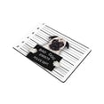 thumbnail image 2 of MKHERT Funny Cute Pug Dog Holding a Banner Doormat Rug Home Decor Floor Mat Bath Mat 23.6x15.7 inch, 2 of 3
