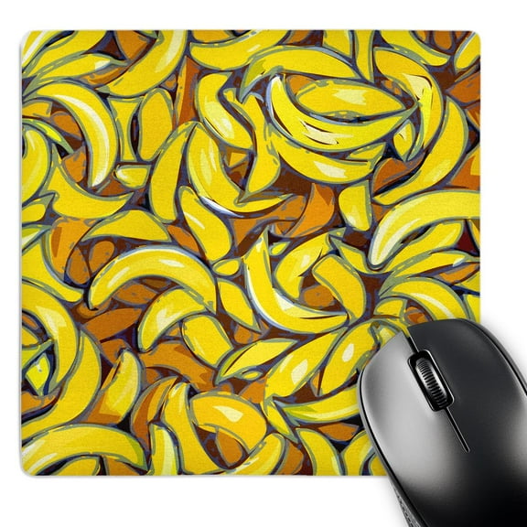 3dRose, Banana Crazy, MousePad