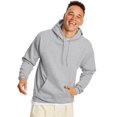 thumbnail image 1 of Hanes Mens EcoSmart Fleece Hoodie, 3XL, Ash, 1 of 4