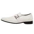 thumbnail image 2 of Mocasines Clásicos Slip-On para Hombre Bruno Marc Blanco Talla 10.5, 2 of 8