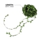 thumbnail image 3 of 1 rollo de hojas verdes artificiales Vines Diy Garland Hojas de hojas de cinta Vino de hoja verde falso (20 yardas), 3 of 7