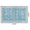 thumbnail image 3 of LOKHOM 6'x 9' Bohemian Area Rugs for Living Room, Non-Slip Backing Machine Washable Carpet, Blue, 3 of 8