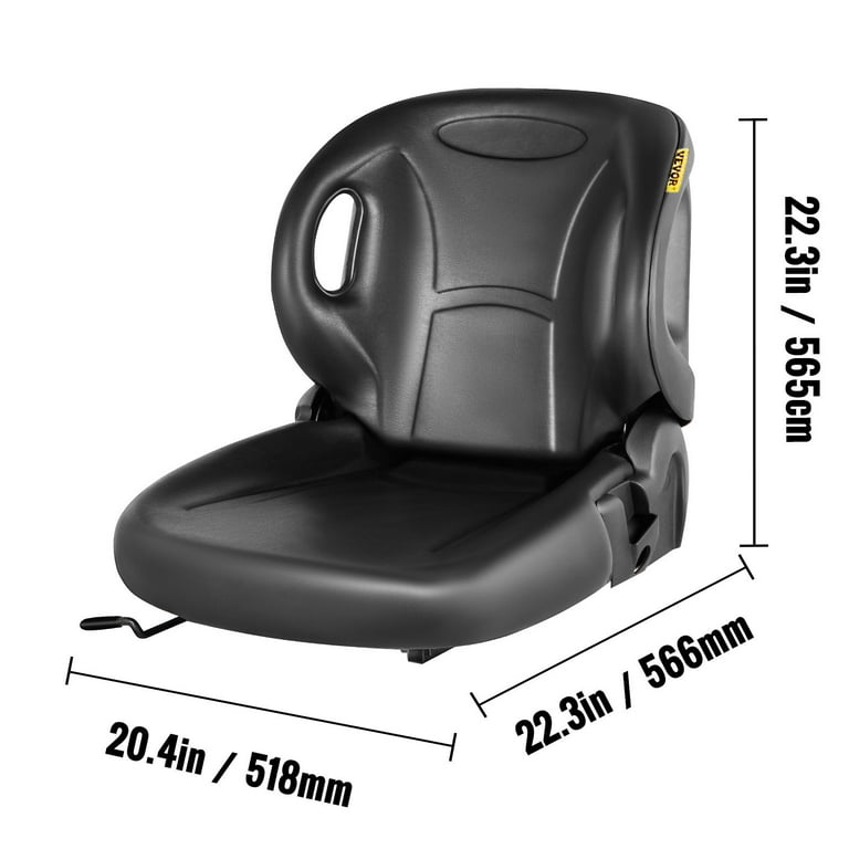 China Aftermarket Universal Adjustable Forklift Seat with Safety