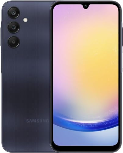 Samsung Galaxy A25 5G SM-A256E 128GB 6GB RAM, Dual SIM GSM Unlocked - Blue Black