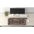 thumbnail image 2 of Rustic Computer Mouse Pad, Aged Wooden Sliding Barn Door Vintage Texture Architectural Farm House Print, Rectangle Non-Slip Rubber Mousepad Large, 31" x 12" Gaming Size, Brown Beige, by Ambesonne, 2 of 2
