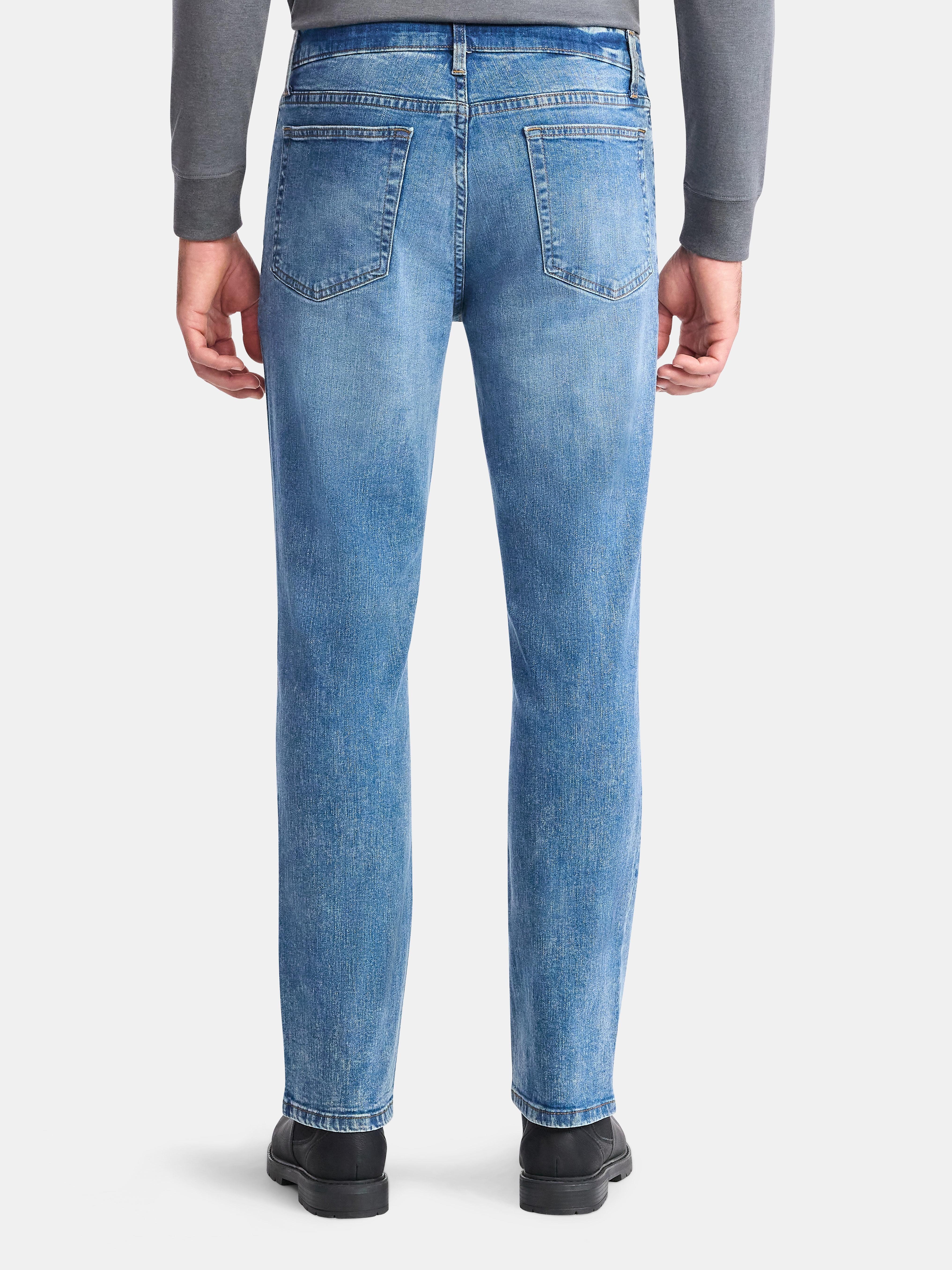 George Men's & Big Men's Classic Fit Straight Leg Jeans, Sizes 29-56