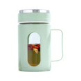 thumbnail image 1 of SUNSIOM Glass Tea Cups Clear Tea Infuser Cup Durable High Temperature Resistance Tea Mug with Infuser, 1 of 9