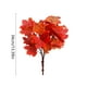 thumbnail image 3 of Seyotauo Fall Artificial Maple Leaves Fake Fall Maple Leaves Autumn Faux Bushes for Vase Farmhouse Table Centerpiece Halloween Thanksgiving Decor for Wedding Bouquet Table, 3 of 6
