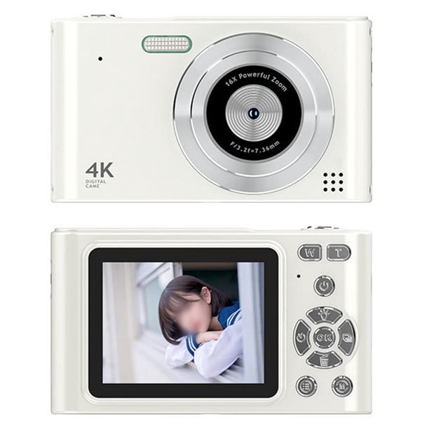 Cámara digital recargable para cámara zoom 16x 1080P 48MP cámara