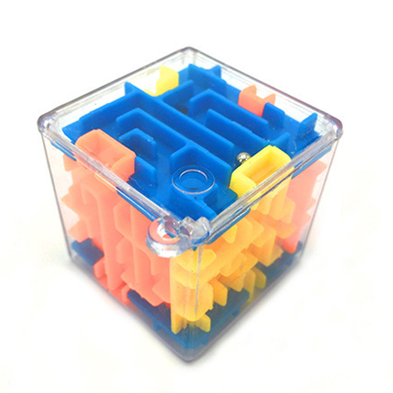 Mazes Ball 3D Puzzle Ball Game Toy for Kid Adult Education Labyrinth Ball Cubes Shape