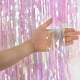 thumbnail image 4 of Paquete de 2 cortinas con flecos de papel de aluminio de oropel de 1x3 M, telón de fondo para decoración de accesorios de fotomatón de fiesta, 4 of 5
