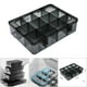 thumbnail image 5 of Caja de tornillos multifunción con compartimentos para guardar joyas, para manualidades con cuentas 12 rejillas L, 5 of 9