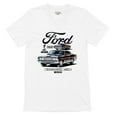 thumbnail image 5 of 1969 Ford Torino GT Cobra V-Neck T-shirt American Muscle Car Classic Vintage Retro FoMoCo Performance Licensed Tee, 5 of 7