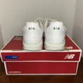 thumbnail image 3 of New Balance Mens 674 White Comfort Walking Shoes Size 10 1/2D MW674HVW, 3 of 5