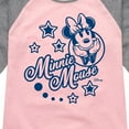 thumbnail image 3 of Disney - Minnie Mouse Stars - Toddler & Youth Girls Raglan Graphic T-Shirt, 3 of 5