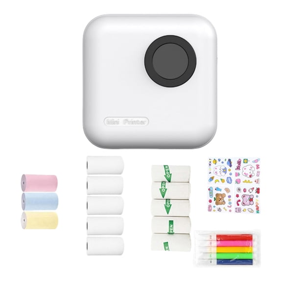 Bluetooth-compatible Thermally Label Printer Wireless Label Printer for Business