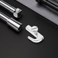 thumbnail image 2 of 2pcs Gallery Picture Hanging Adjustable Hooks Picture Hanging Wire System Hooks For Art Display Frame Hooks Picture Rail Hanging System For Home Office Gallery Heavy Duty Support, 2 of 9