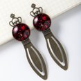 thumbnail image 3 of Valentine's Day Love Vintage Copper Crown-Shaped Bookmarks: Stainless Steel Book Accessories - a Gift for Readers and Book Lovers, 3 of 5