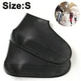 thumbnail image 1 of Dinheiro Fundas impermeables para zapatos Fundas de silicona para zapatos de lluvia Fundas protectoras de zapatos de goma para hombres, mujeres y niños, 1 of 8
