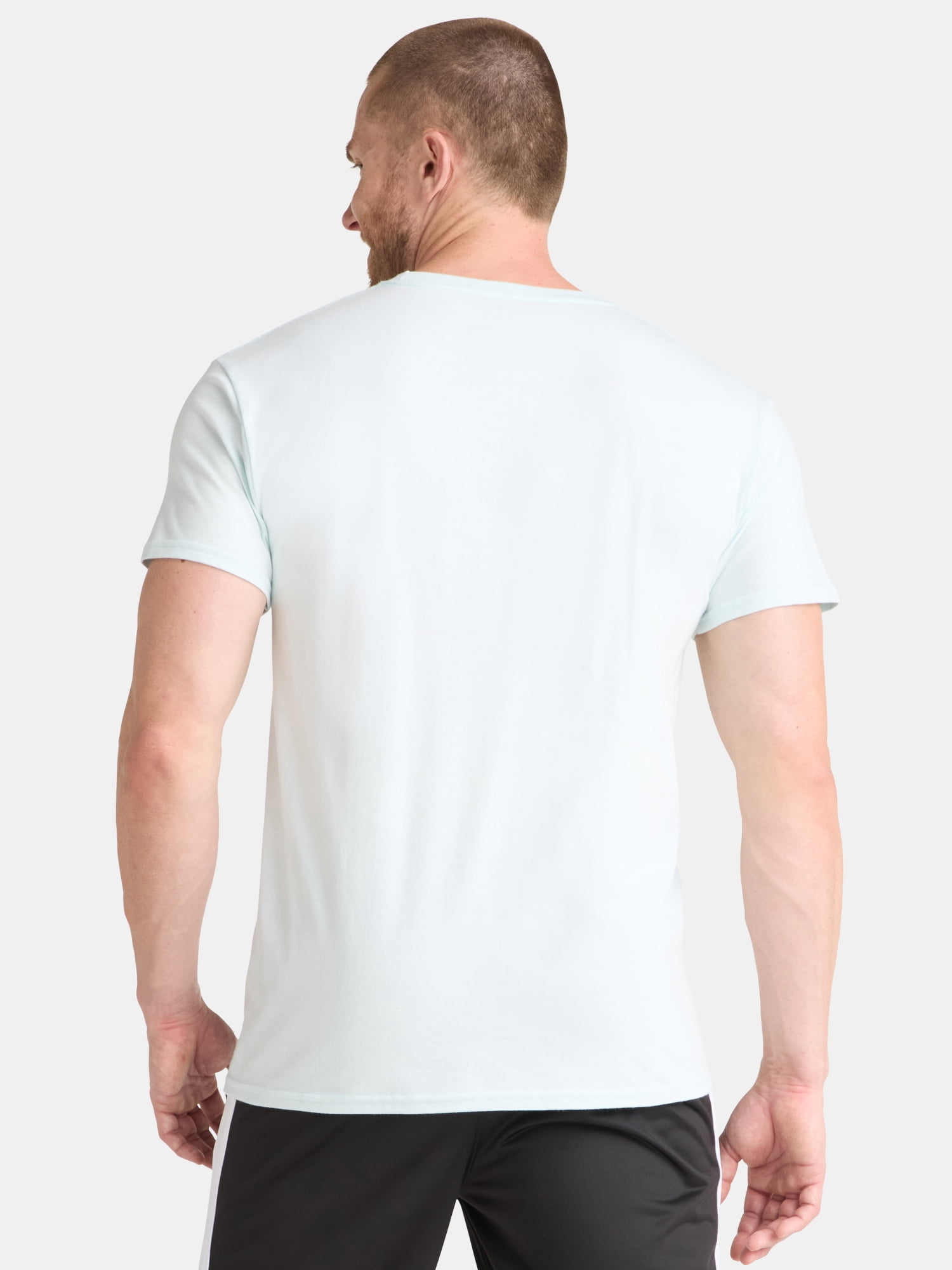 Athletic Works Men's and Big Men's Cotton Active Tee with Short Sleeves, Sizes XS-4XLT
