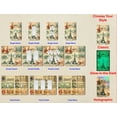 thumbnail image 4 of Off The Wall Plates - Vintage Stamps Holographic Decorative Acrylic Cover Triple Blank Wallplate, 4 of 5